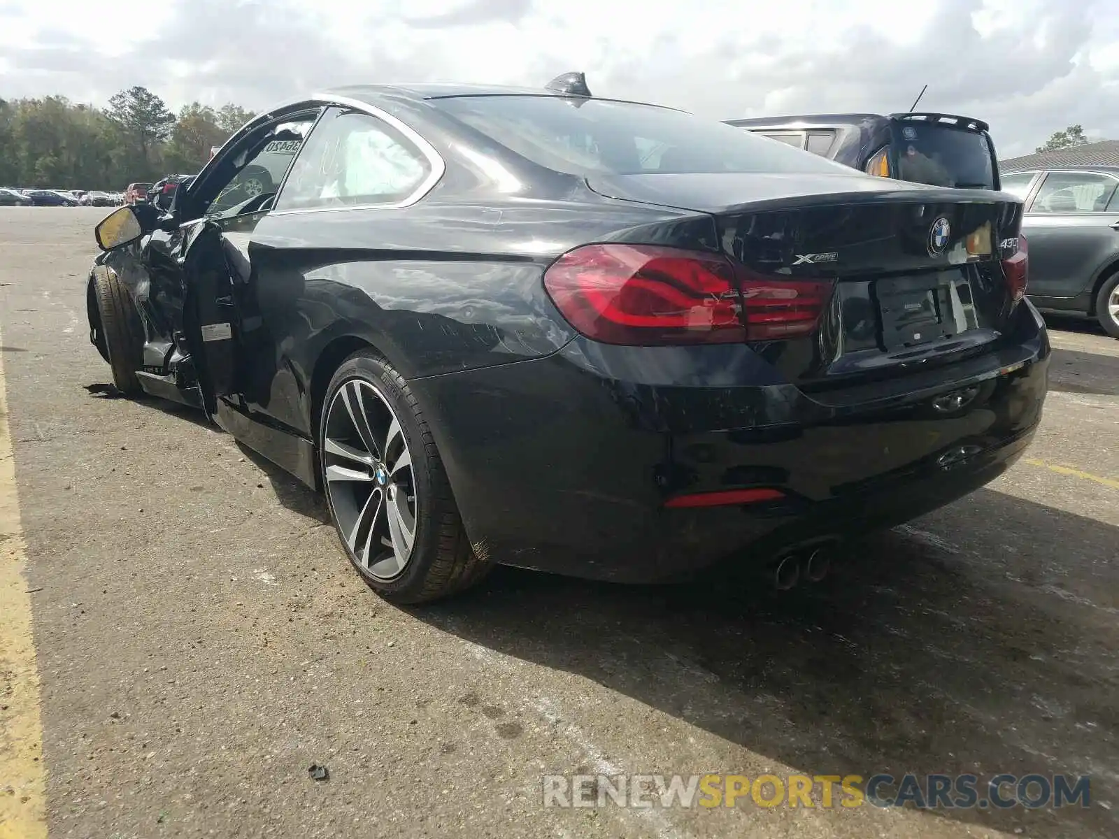 3 Photograph of a damaged car WBA4W5C06LFH38900 BMW 4 SERIES 2020