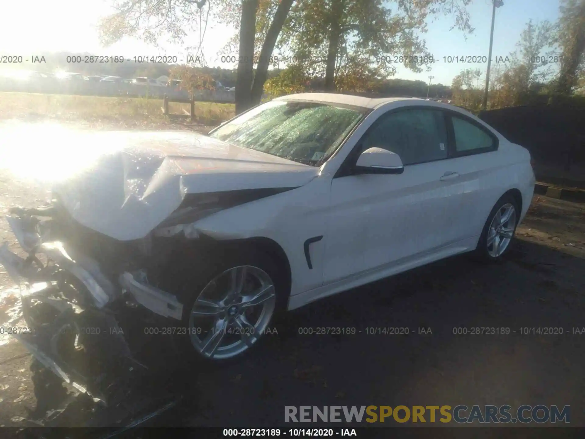 2 Photograph of a damaged car WBA4W5C07LFH41837 BMW 4 SERIES 2020