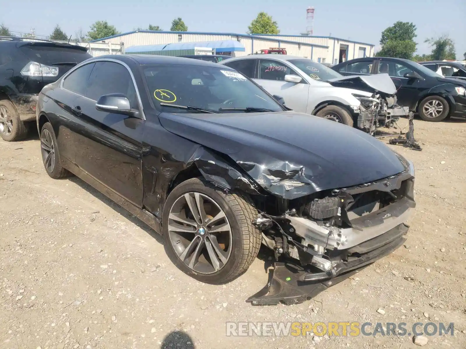 1 Photograph of a damaged car WBA4W5C08LFH12783 BMW 4 SERIES 2020