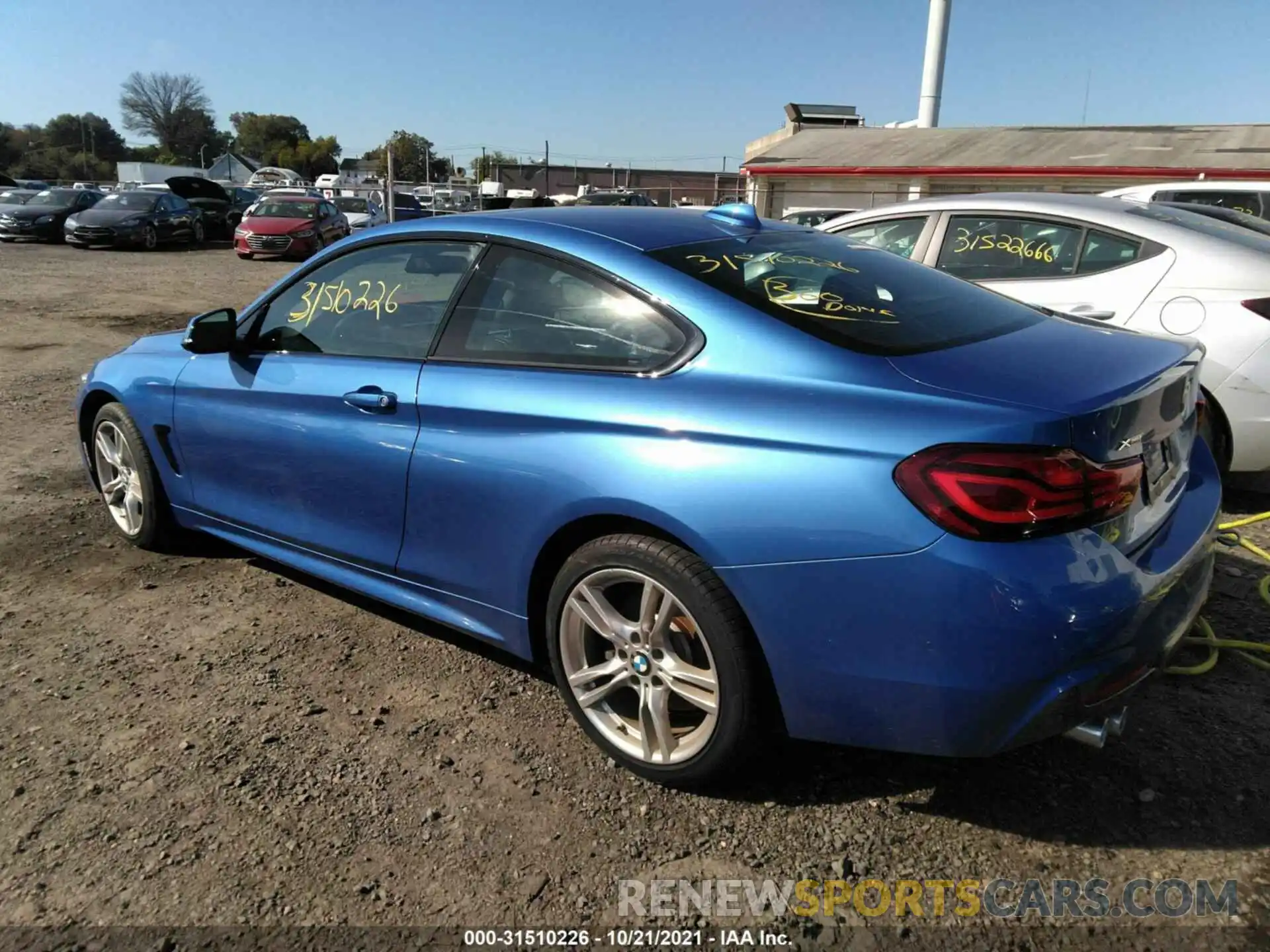 3 Photograph of a damaged car WBA4W5C08LFJ40434 BMW 4 SERIES 2020