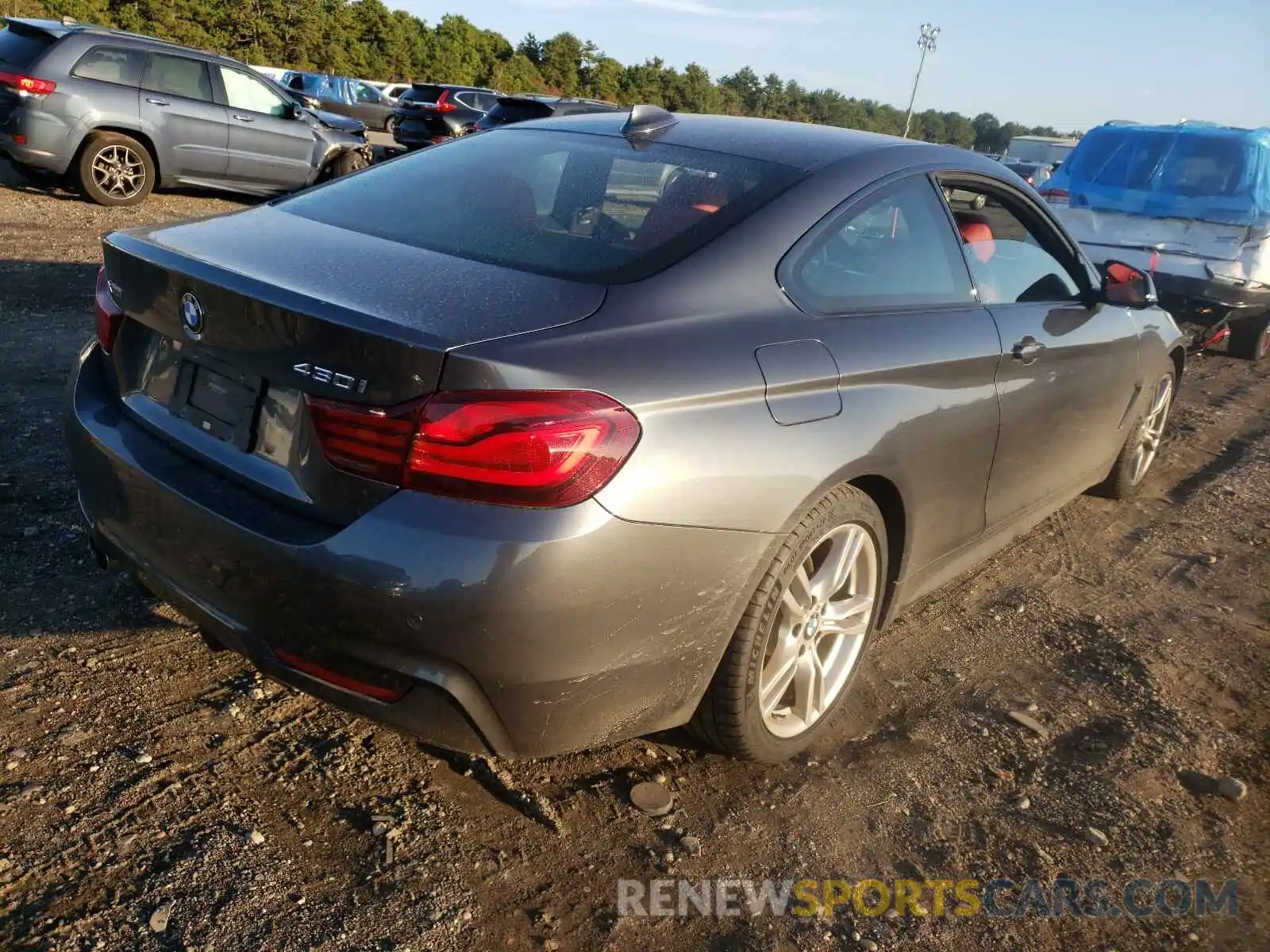 4 Photograph of a damaged car WBA4W5C09LAE51452 BMW 4 SERIES 2020