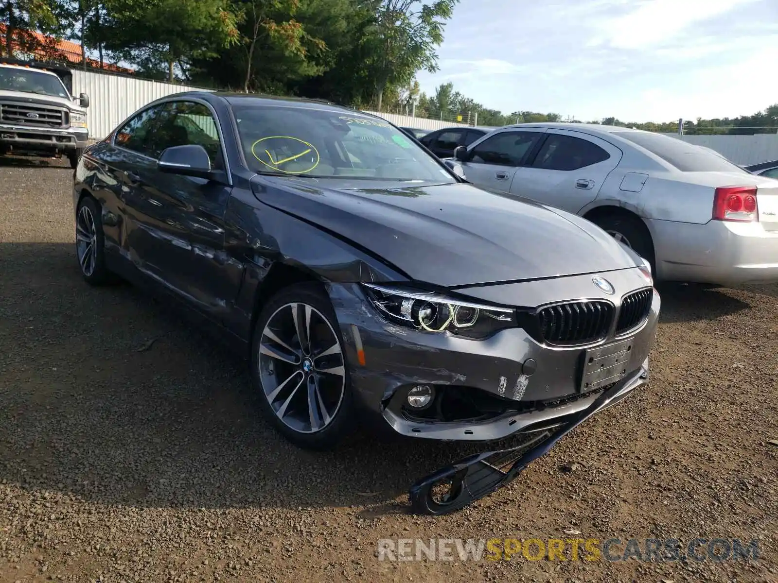 1 Photograph of a damaged car WBA4W5C09LFJ66945 BMW 4 SERIES 2020