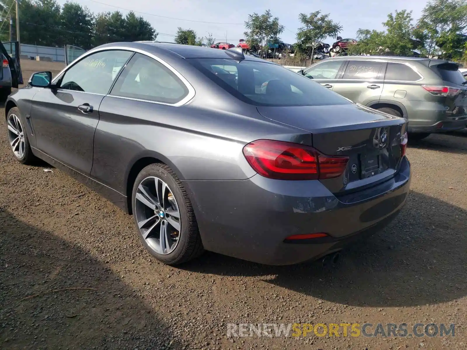 3 Photograph of a damaged car WBA4W5C09LFJ66945 BMW 4 SERIES 2020