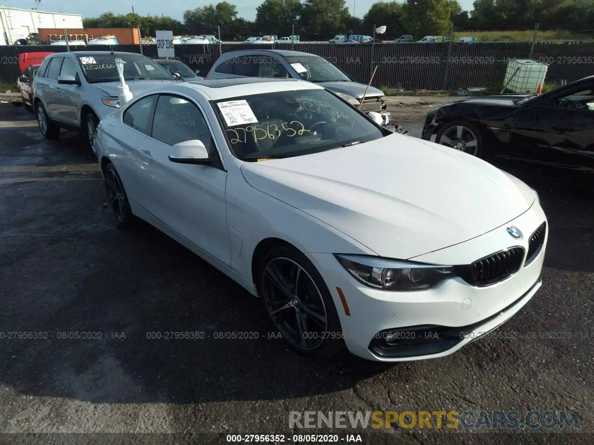 1 Photograph of a damaged car WBA4W5C0XLFH33134 BMW 4 SERIES 2020