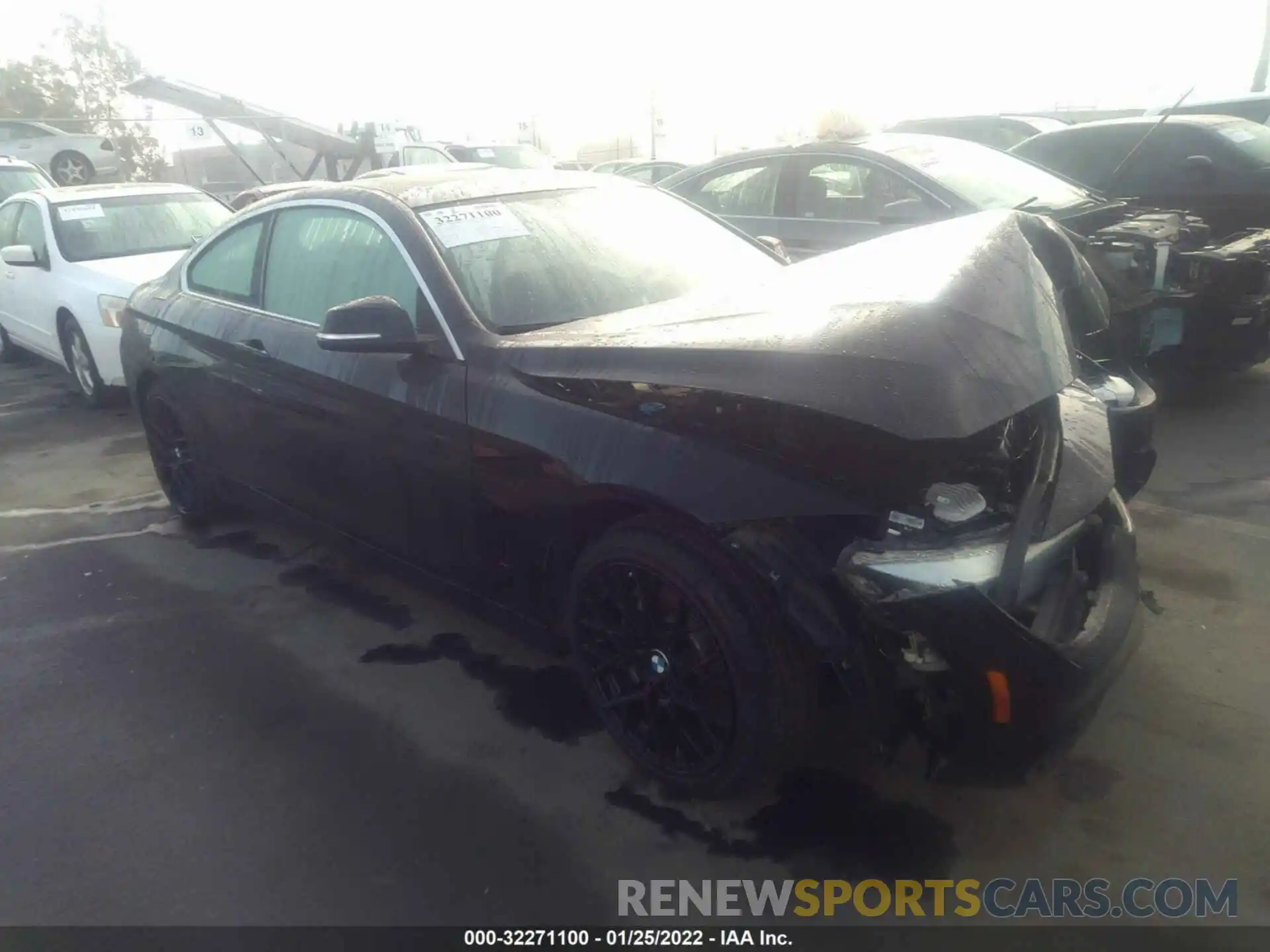 1 Photograph of a damaged car WBA4W7C01LFH57933 BMW 4 SERIES 2020