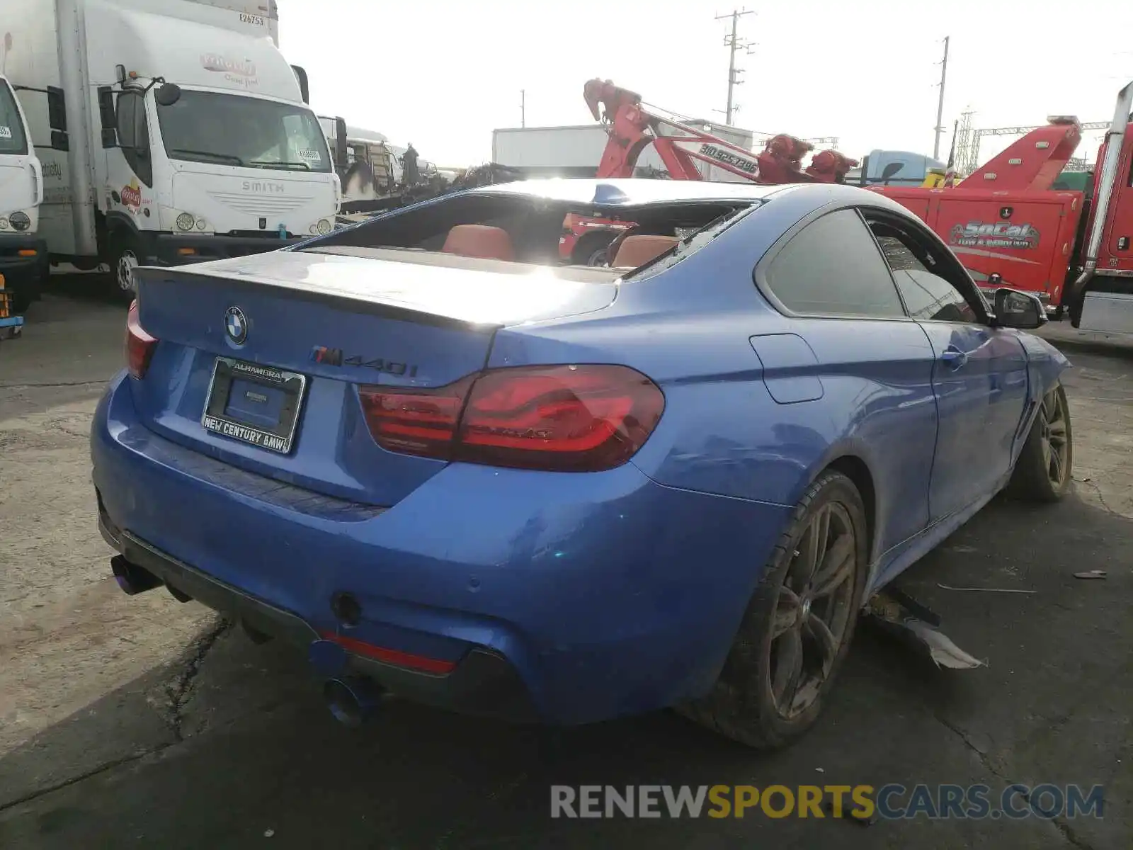 4 Photograph of a damaged car WBA4W7C04LAH17181 BMW 4 SERIES 2020