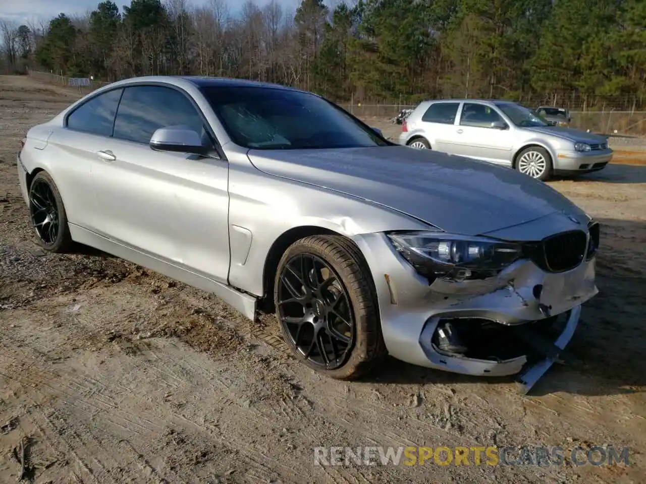 1 Photograph of a damaged car WBA4W7C09LFH11749 BMW 4 SERIES 2020