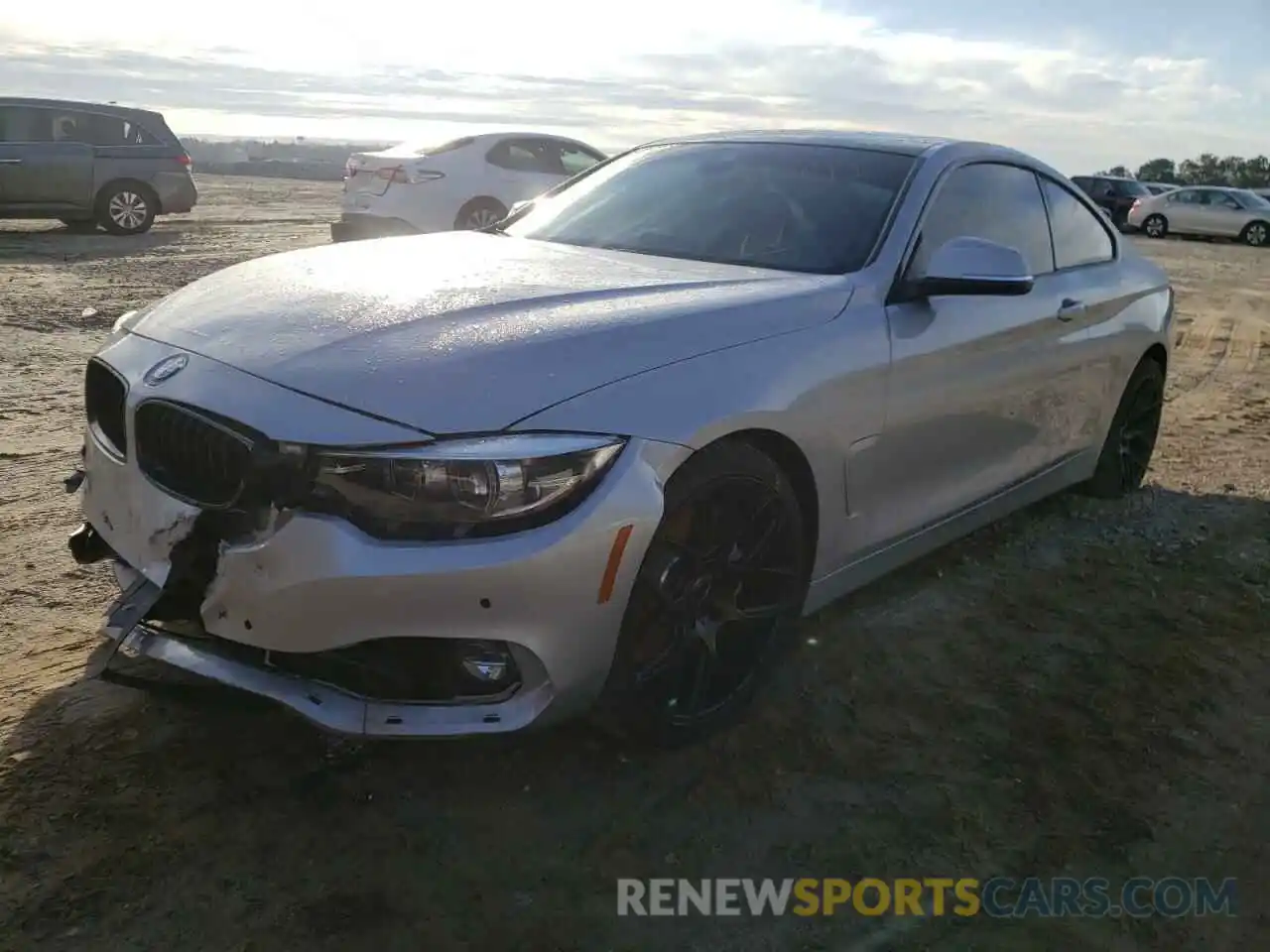 2 Photograph of a damaged car WBA4W7C09LFH11749 BMW 4 SERIES 2020