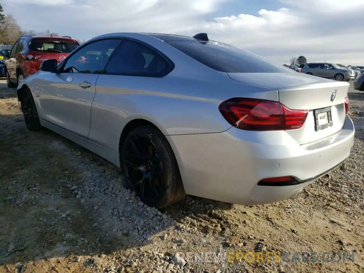 3 Photograph of a damaged car WBA4W7C09LFH11749 BMW 4 SERIES 2020