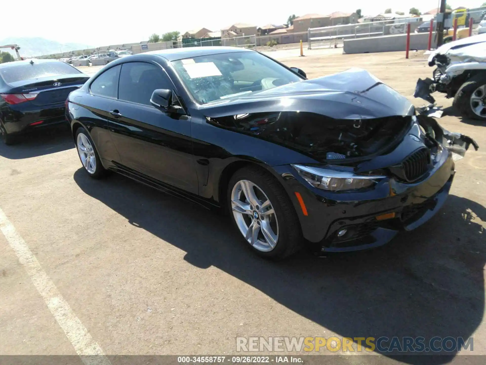 1 Photograph of a damaged car WBA4W7C09LFH15672 BMW 4 SERIES 2020