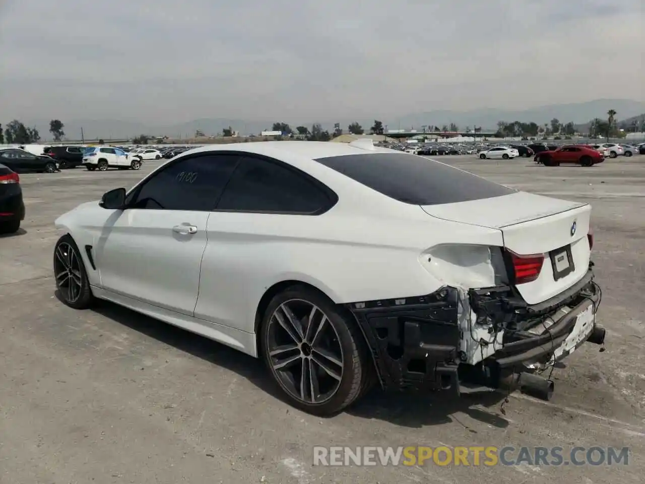 3 Photograph of a damaged car WBA4W7C0XLFH32268 BMW 4 SERIES 2020