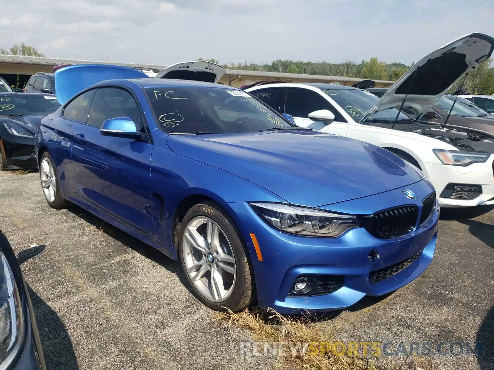 1 Photograph of a damaged car WBA4W9C01LFH81810 BMW 4 SERIES 2020