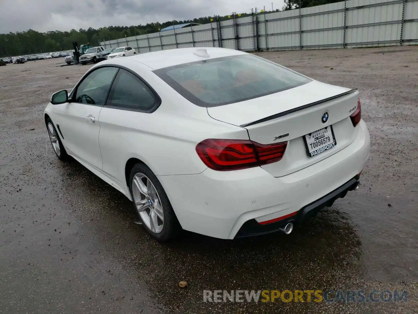 3 Photograph of a damaged car WBA4W9C01LFJ89689 BMW 4 SERIES 2020