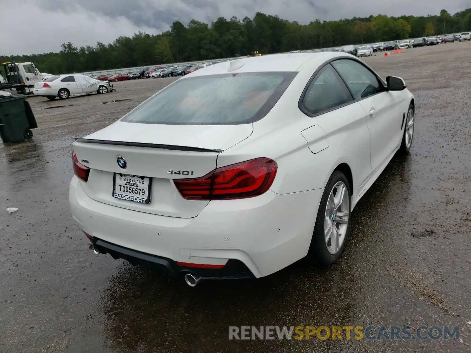 4 Photograph of a damaged car WBA4W9C01LFJ89689 BMW 4 SERIES 2020