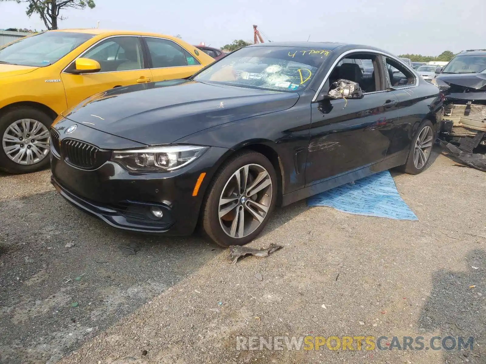 2 Photograph of a damaged car WBA4W9C05LFH12697 BMW 4 SERIES 2020