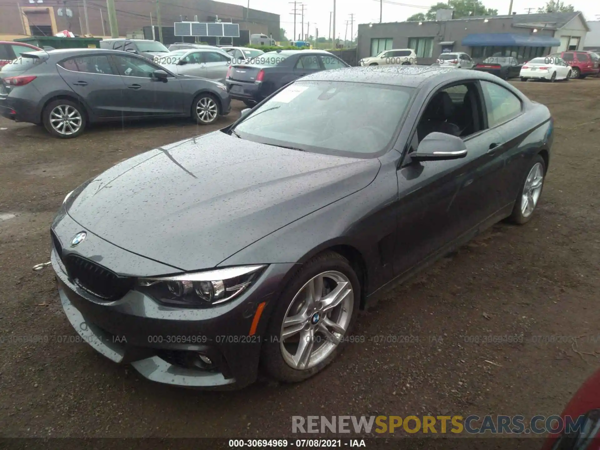 2 Photograph of a damaged car WBA4W9C06LFJ77036 BMW 4 SERIES 2020