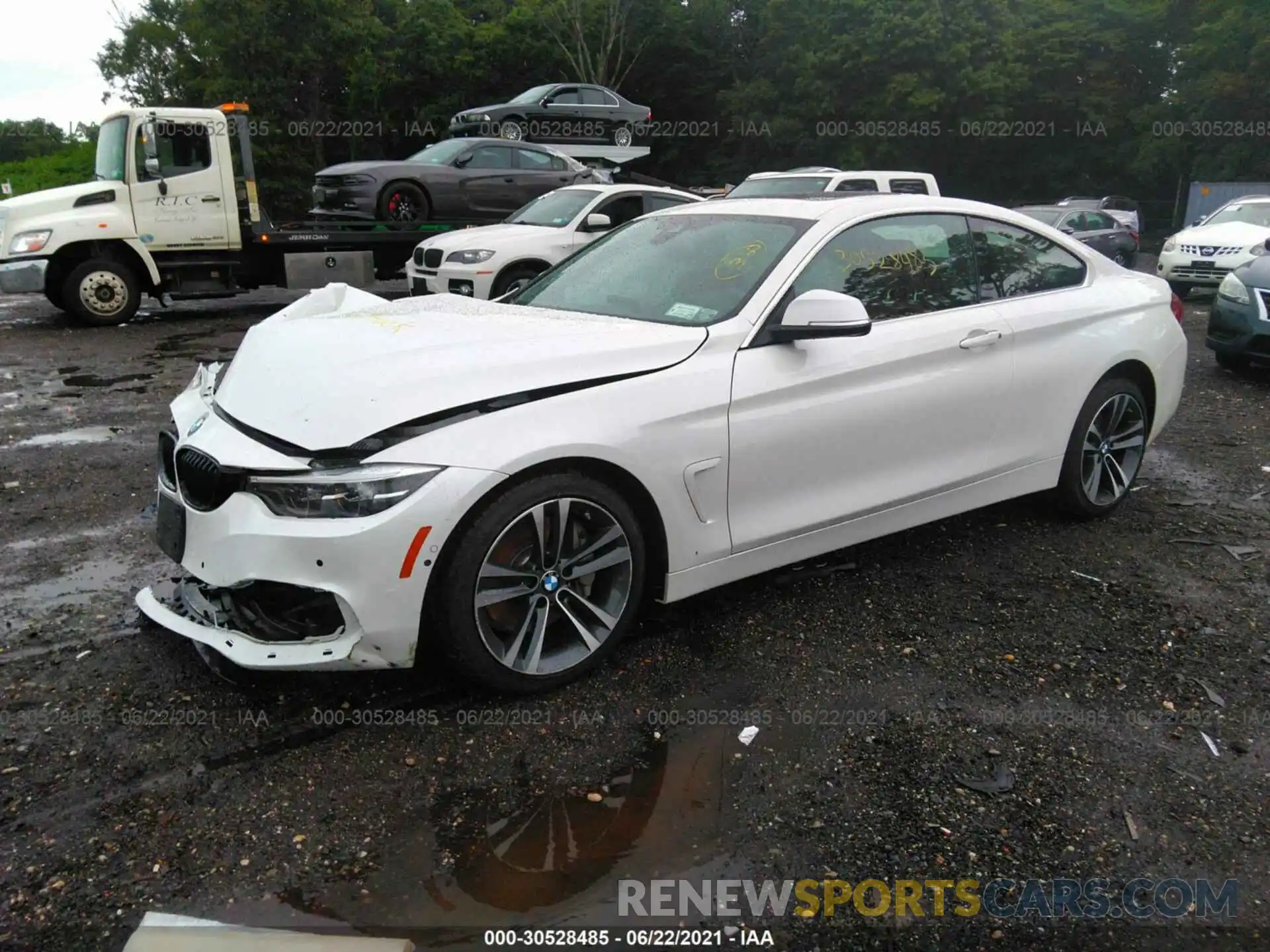 2 Photograph of a damaged car WBA4W9C07LFJ71911 BMW 4 SERIES 2020