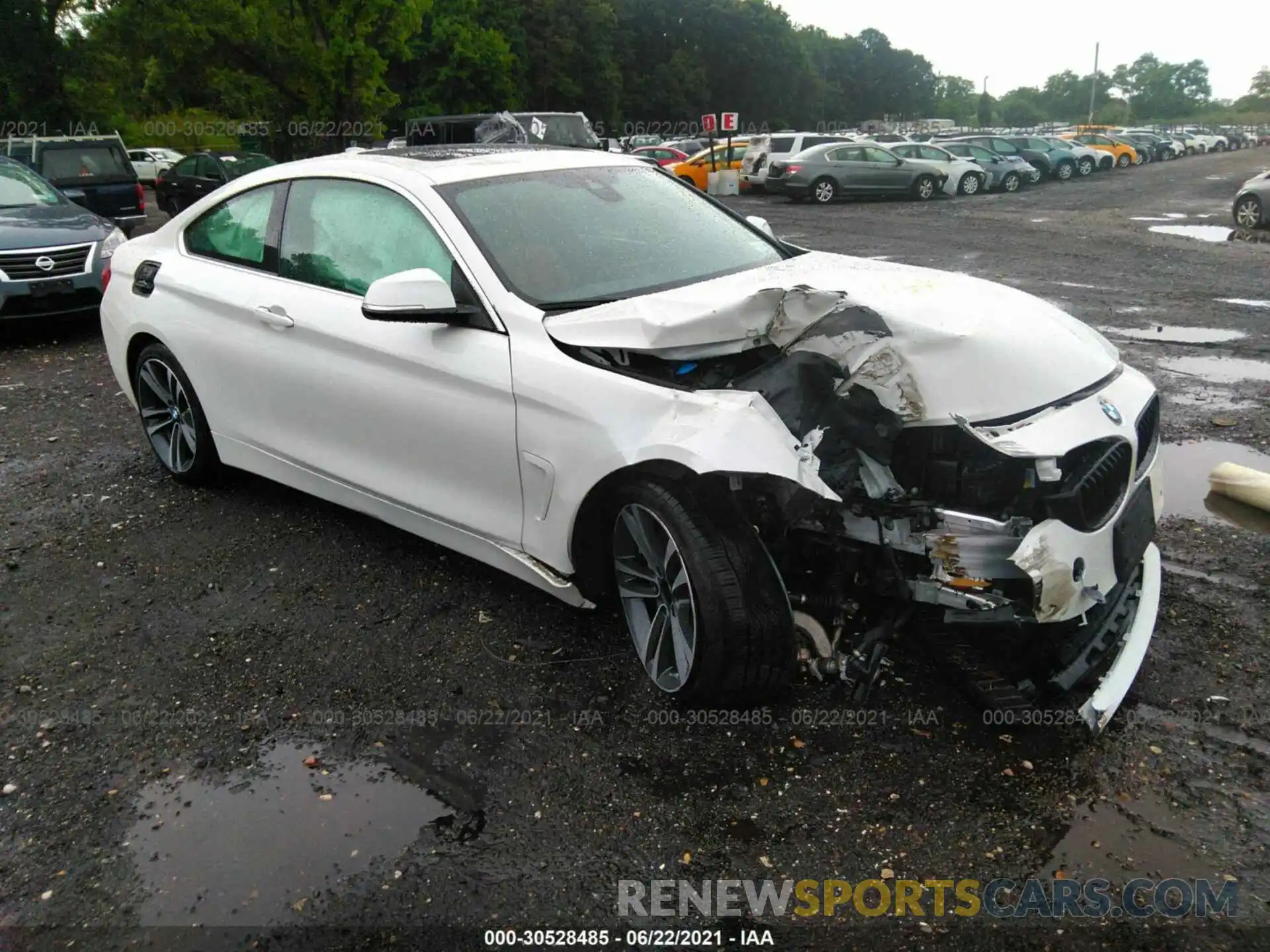 6 Photograph of a damaged car WBA4W9C07LFJ71911 BMW 4 SERIES 2020