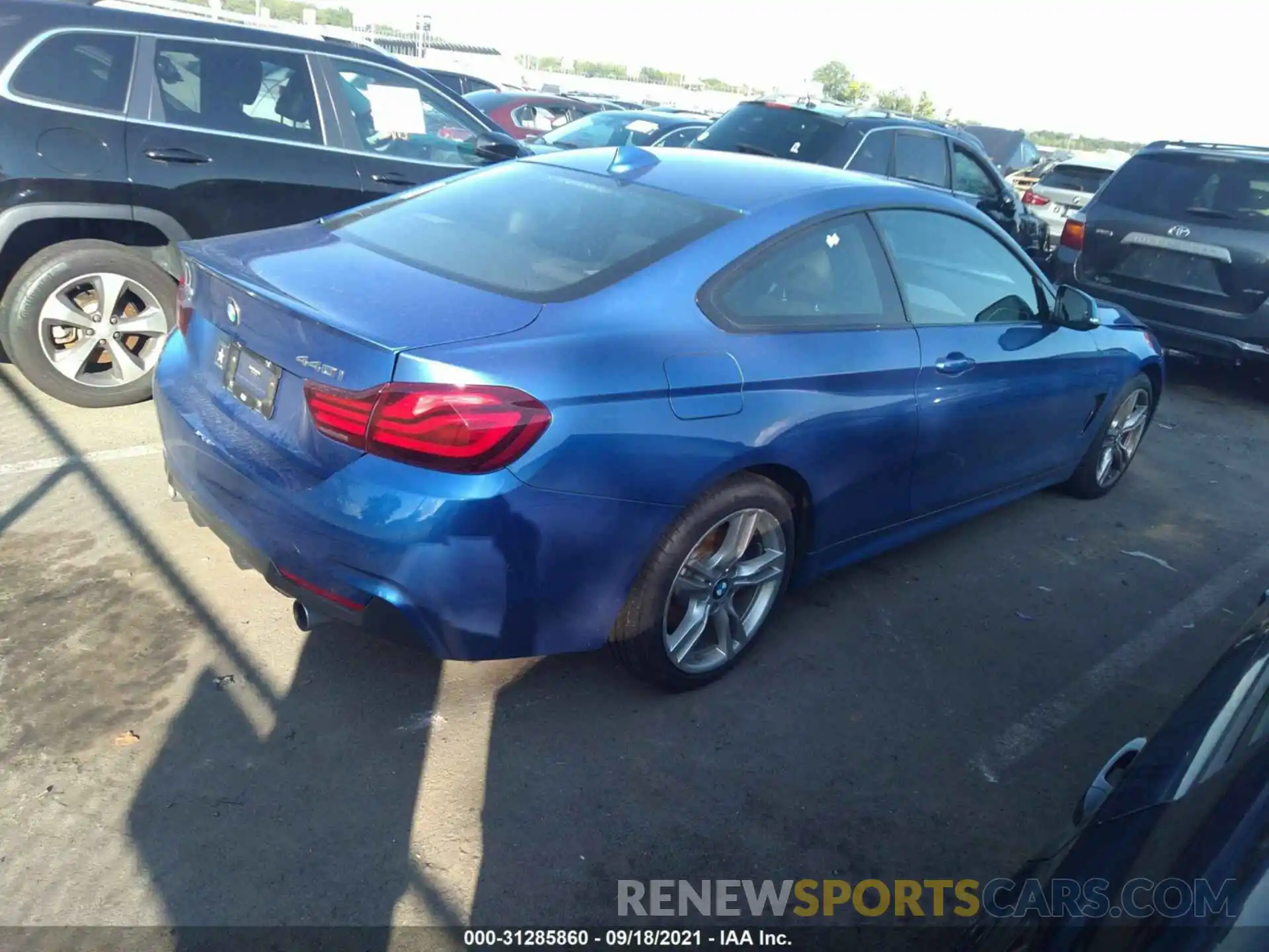 4 Photograph of a damaged car WBA4W9C0XLAG90080 BMW 4 SERIES 2020