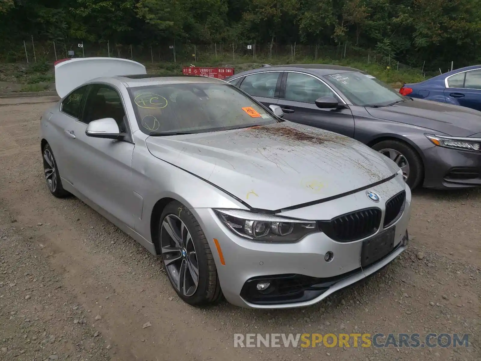 1 Photograph of a damaged car WBA4W9C0XLFH68652 BMW 4 SERIES 2020