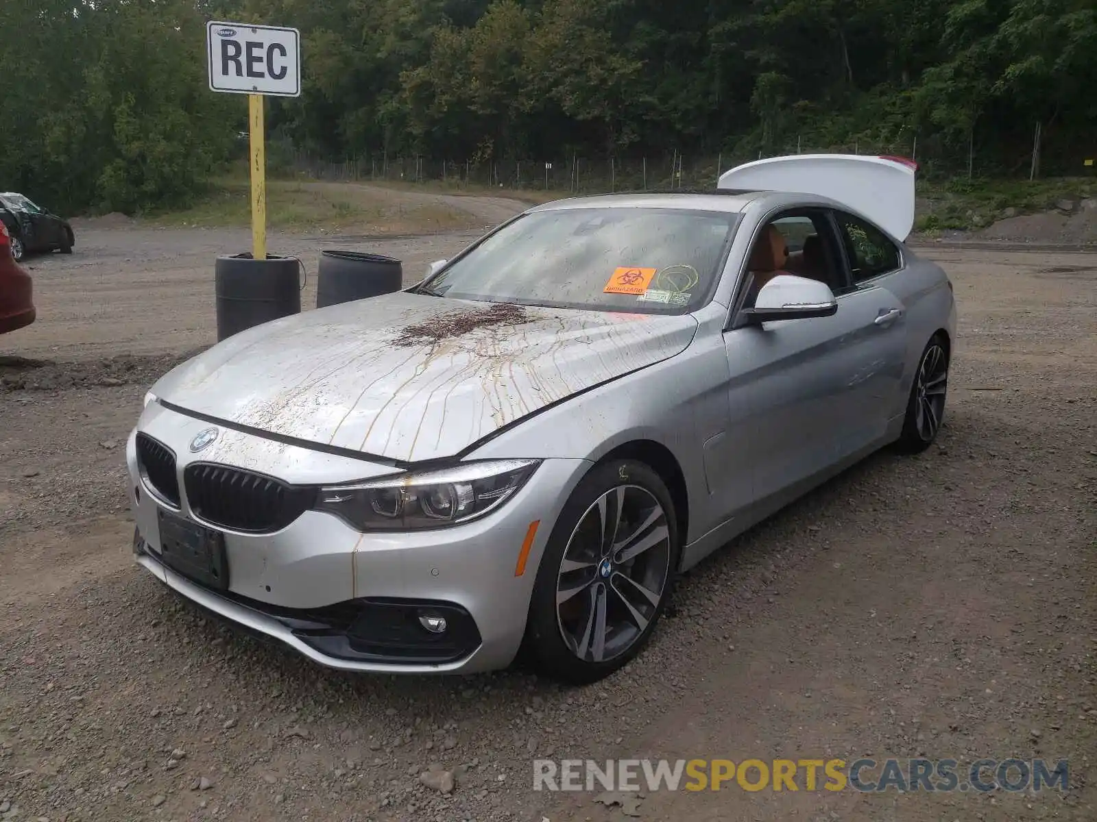 2 Photograph of a damaged car WBA4W9C0XLFH68652 BMW 4 SERIES 2020