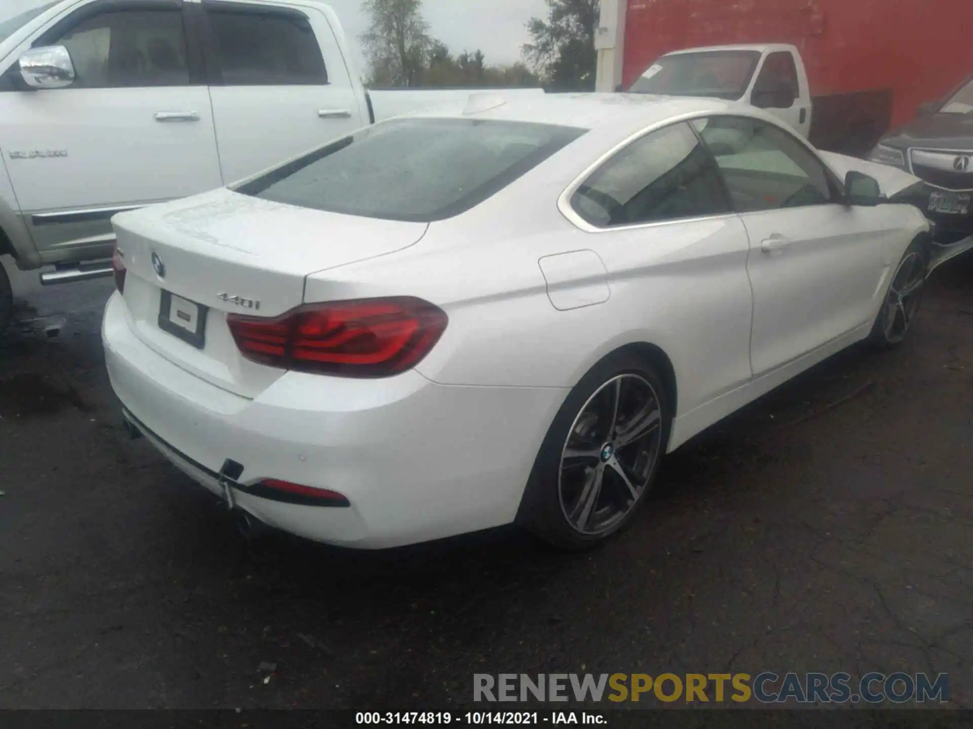 4 Photograph of a damaged car WBA4W9C0XLFJ51183 BMW 4 SERIES 2020