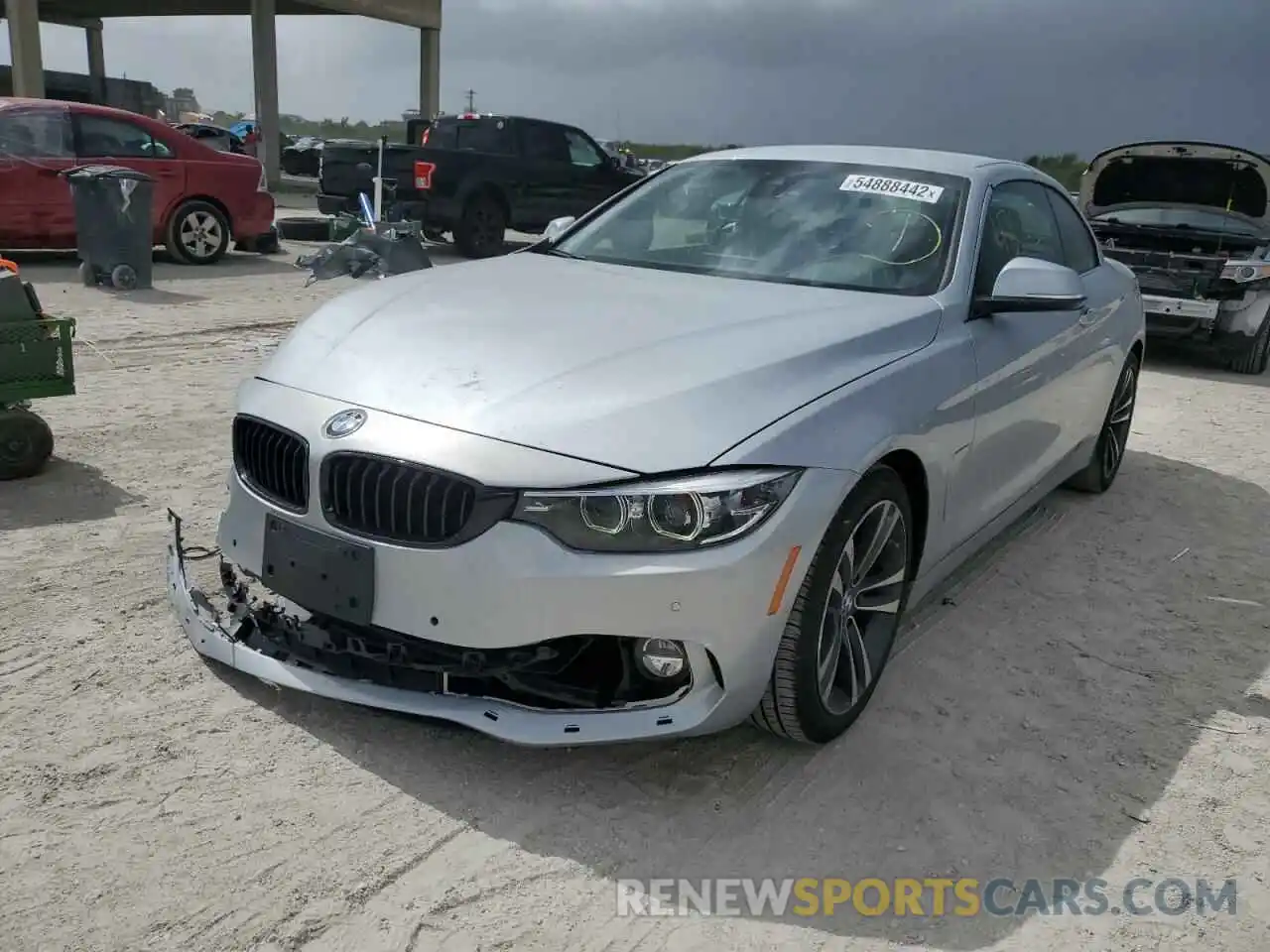 2 Photograph of a damaged car WBA4Z1C00L5N66561 BMW 4 SERIES 2020