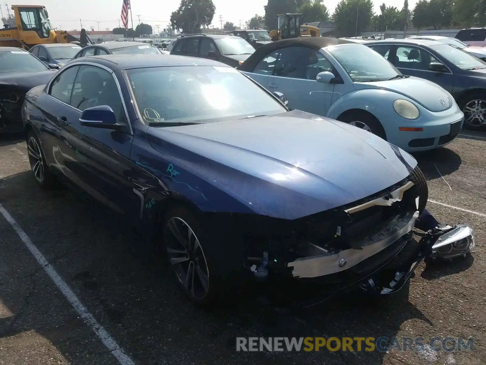 1 Photograph of a damaged car WBA4Z1C01L5P40010 BMW 4 SERIES 2020