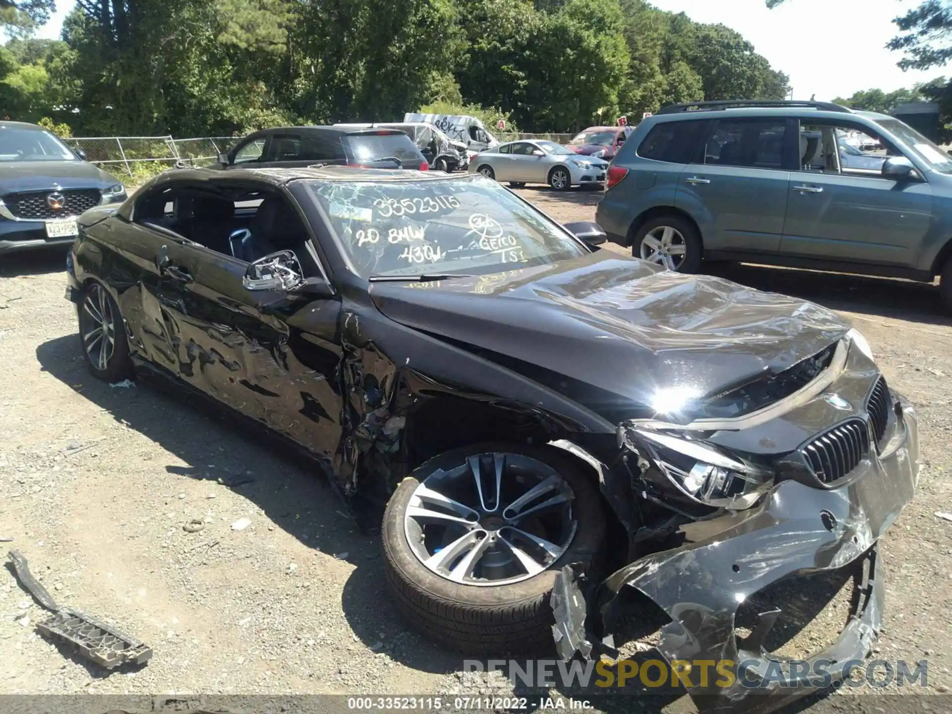 1 Photograph of a damaged car WBA4Z1C02L5N64908 BMW 4 SERIES 2020