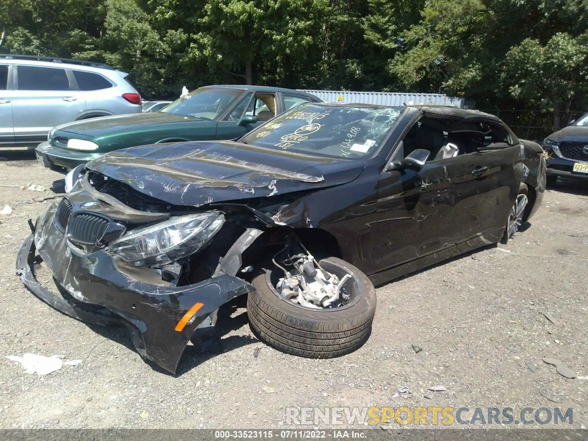 2 Photograph of a damaged car WBA4Z1C02L5N64908 BMW 4 SERIES 2020