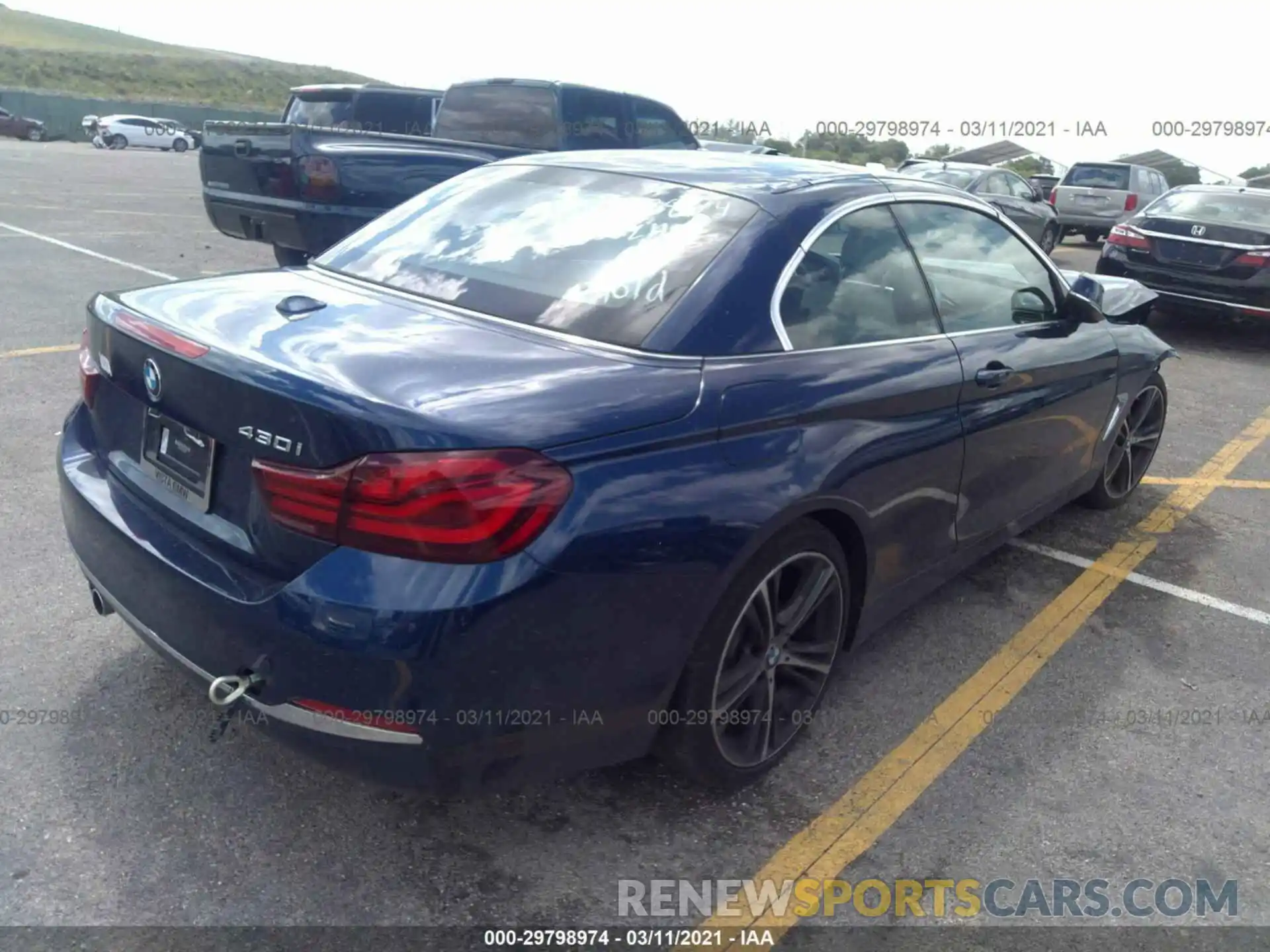 4 Photograph of a damaged car WBA4Z1C04L5N23874 BMW 4 SERIES 2020