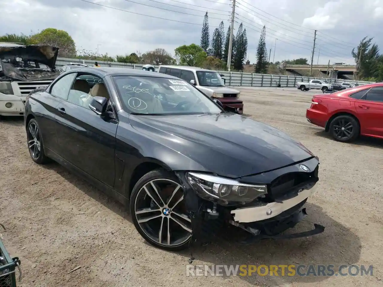 1 Photograph of a damaged car WBA4Z1C06L5N56830 BMW 4 SERIES 2020