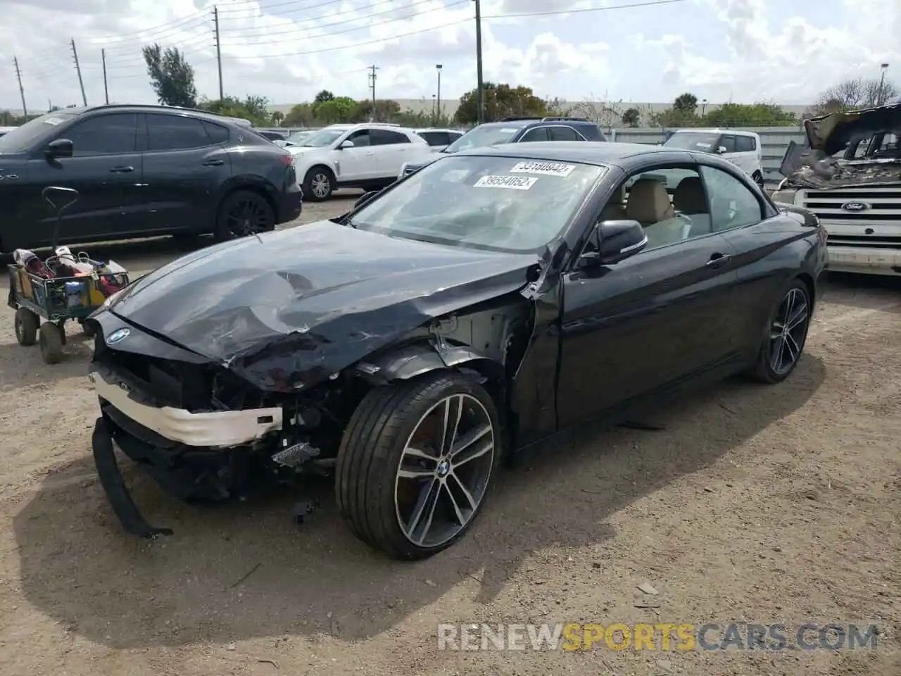 2 Photograph of a damaged car WBA4Z1C06L5N56830 BMW 4 SERIES 2020