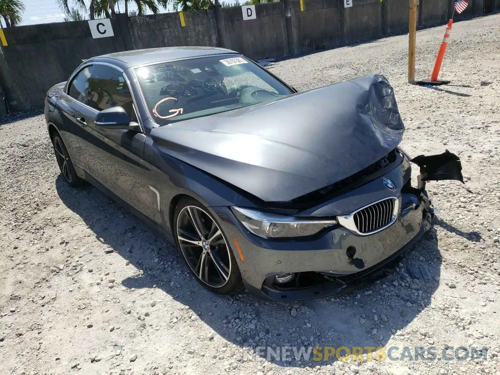 1 Фотография поврежденного автомобиля WBA4Z1C06L5P04894 BMW 4 SERIES 2020