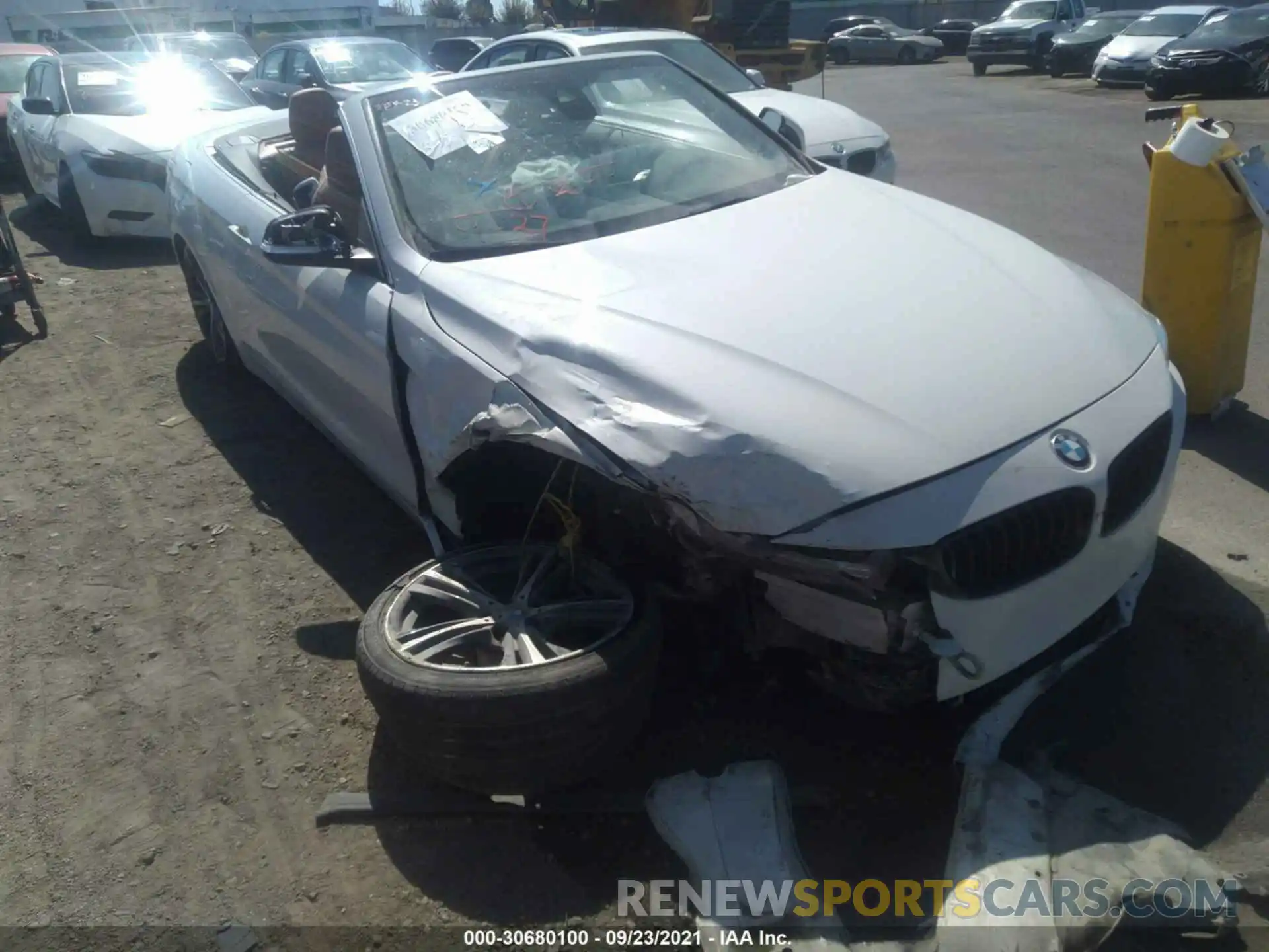 1 Photograph of a damaged car WBA4Z1C09L5R02014 BMW 4 SERIES 2020