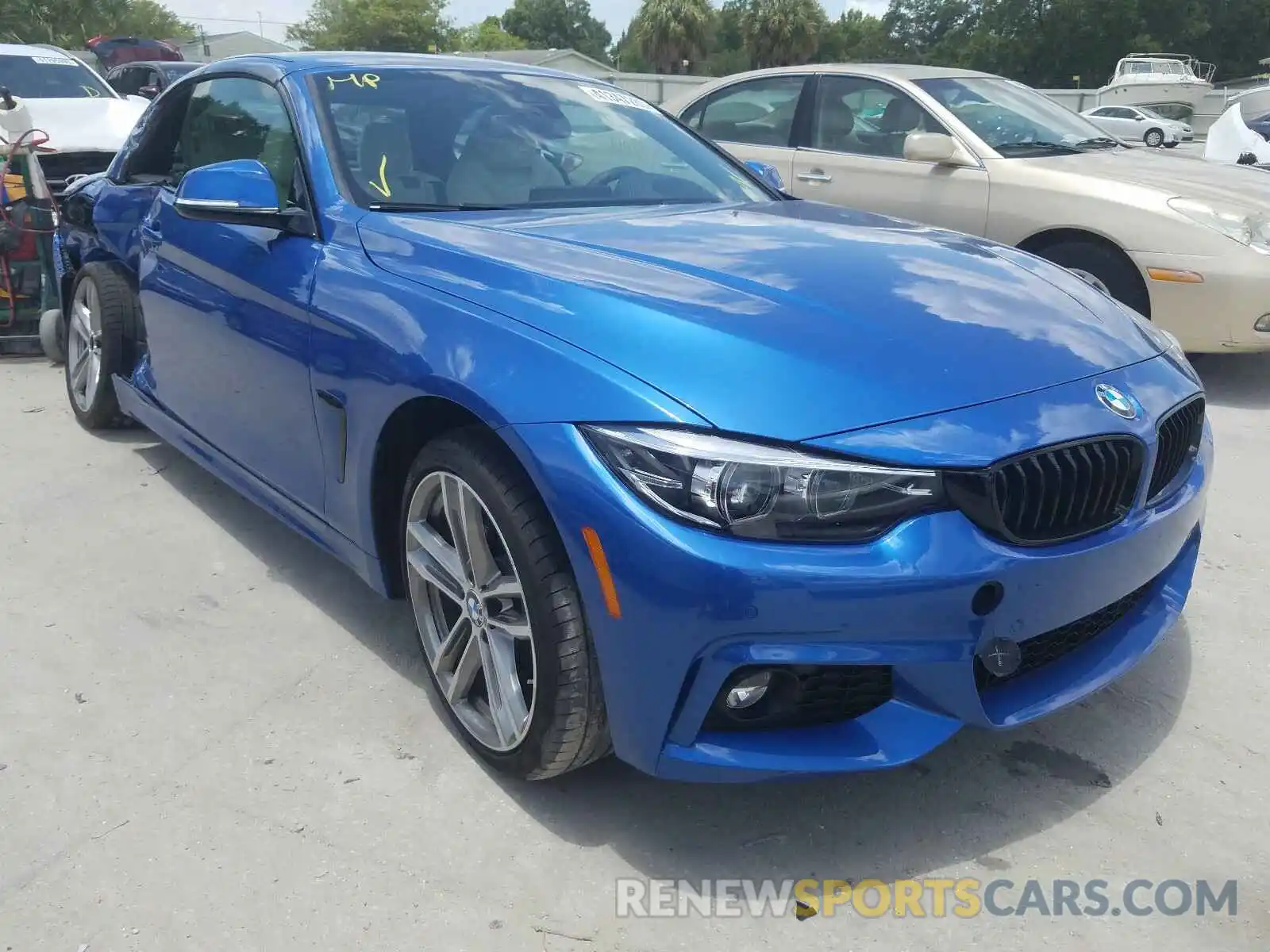 1 Photograph of a damaged car WBA4Z1C0XL5P35419 BMW 4 SERIES 2020