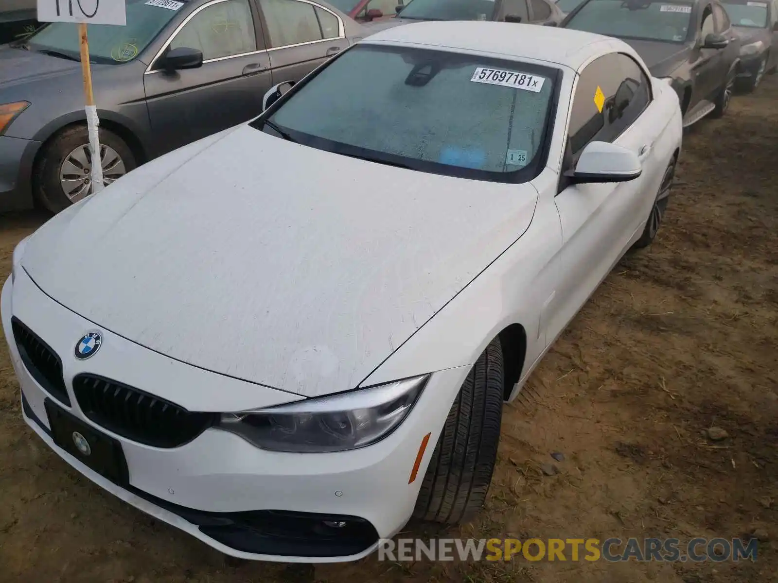 2 Photograph of a damaged car WBA4Z3C00L5N96493 BMW 4 SERIES 2020