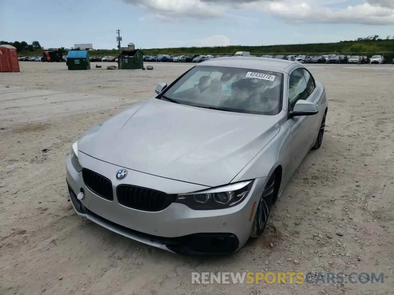 2 Photograph of a damaged car WBA4Z3C01L5N31118 BMW 4 SERIES 2020