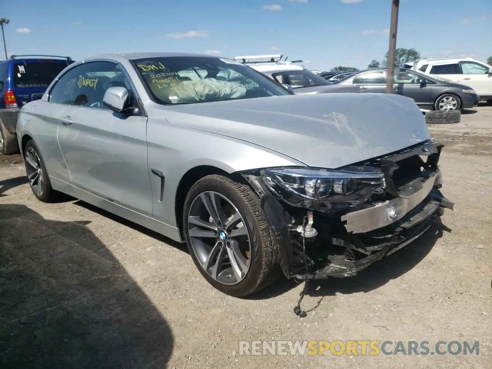 1 Photograph of a damaged car WBA4Z3C01L5R85319 BMW 4 SERIES 2020