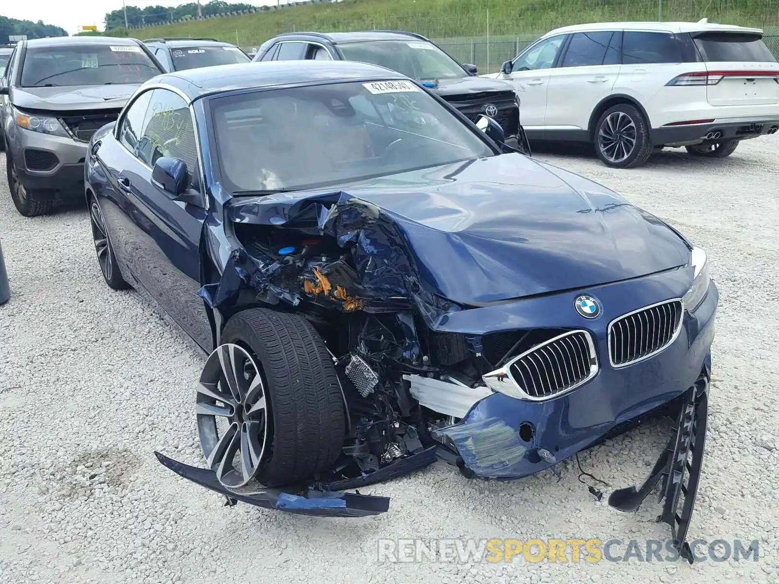 1 Photograph of a damaged car WBA4Z3C03L5R46392 BMW 4 SERIES 2020