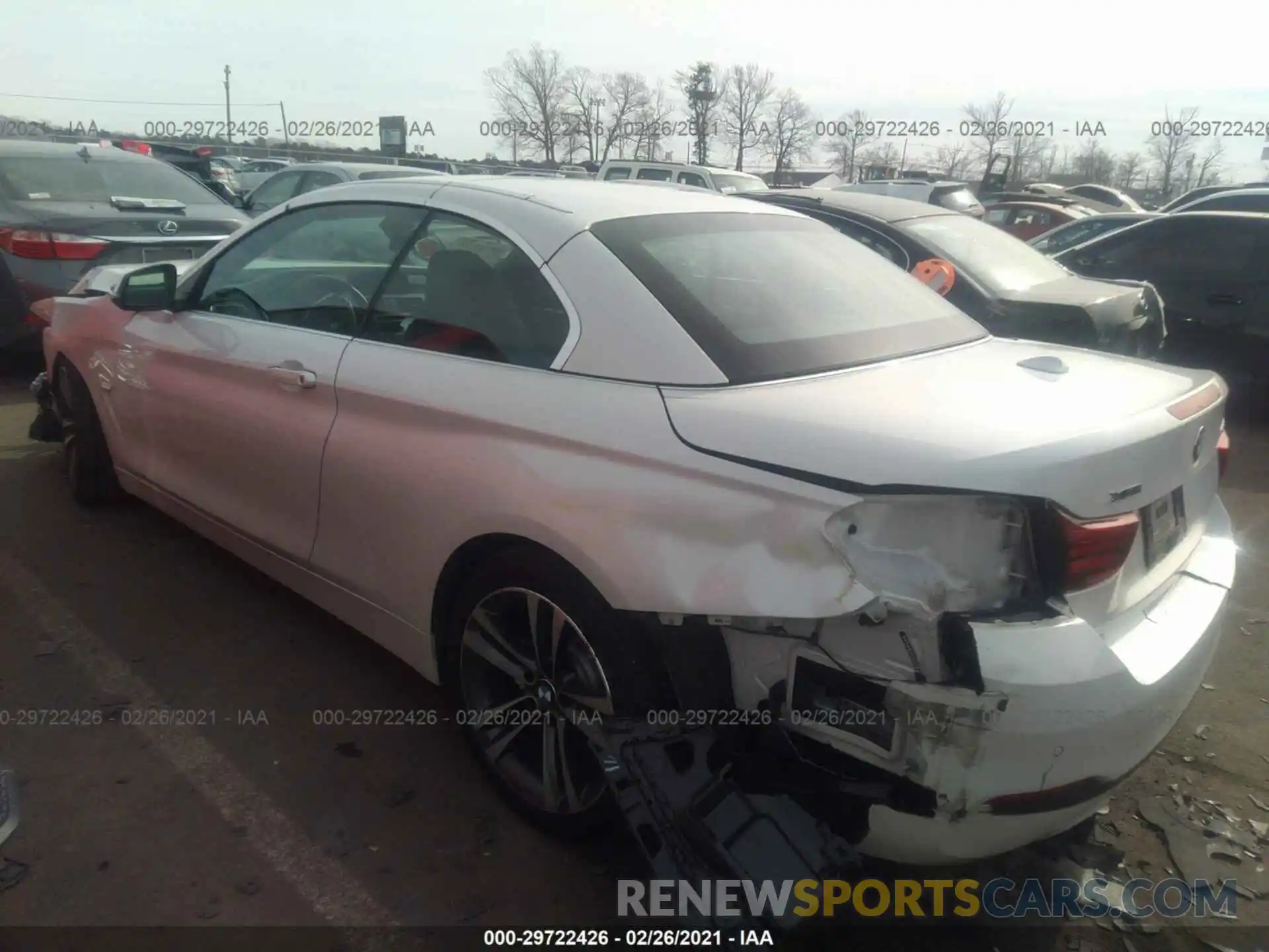 3 Фотография поврежденного автомобиля WBA4Z3C04L5N35728 BMW 4 SERIES 2020