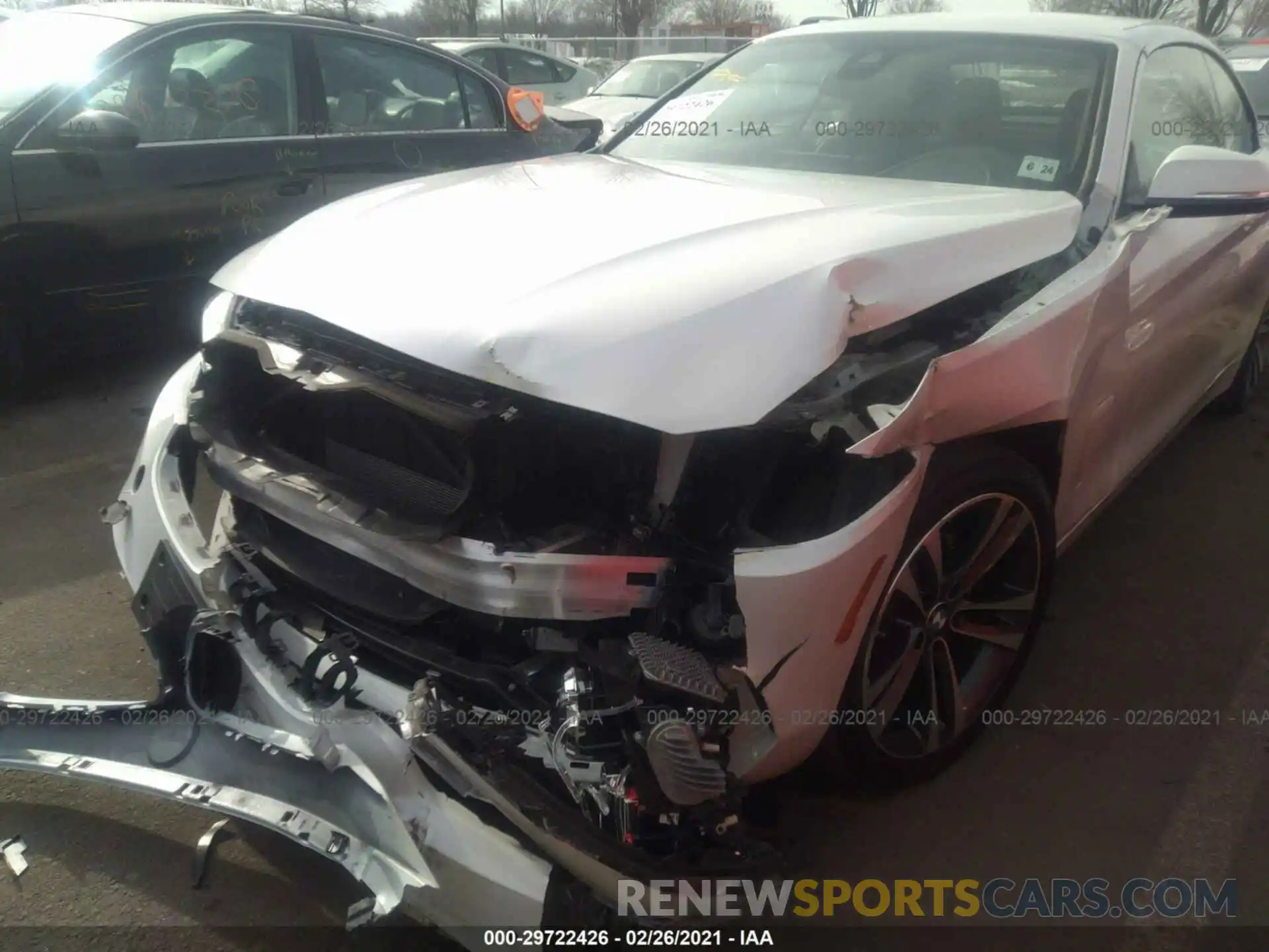 6 Фотография поврежденного автомобиля WBA4Z3C04L5N35728 BMW 4 SERIES 2020