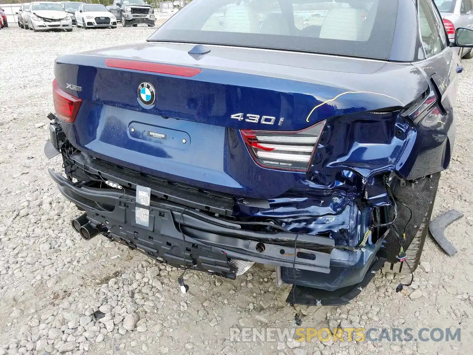 9 Фотография поврежденного автомобиля WBA4Z3C04L5R07102 BMW 4 SERIES 2020