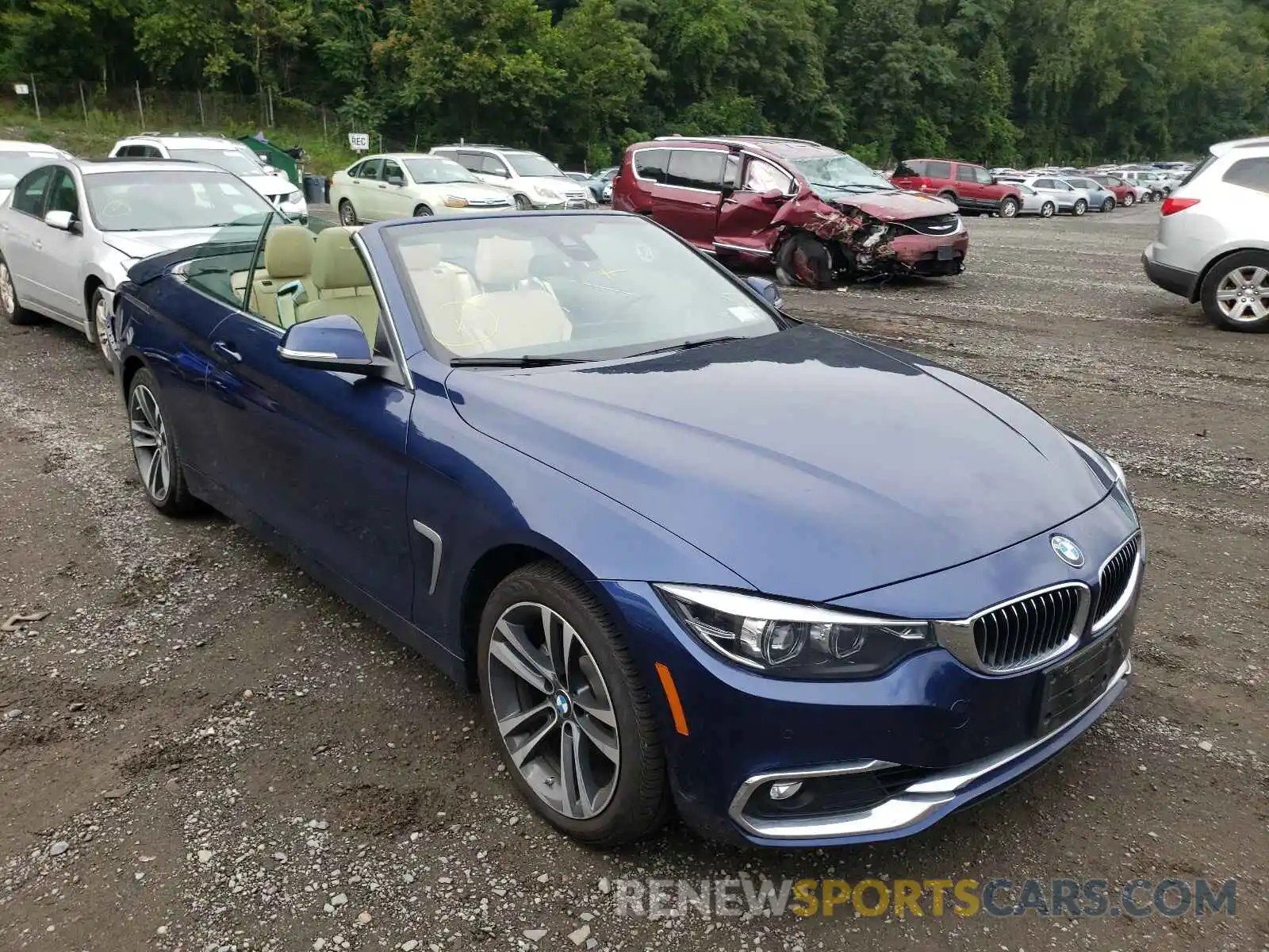 1 Photograph of a damaged car WBA4Z3C04L5R13532 BMW 4 SERIES 2020