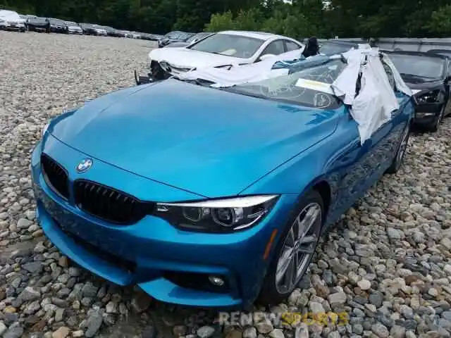 2 Photograph of a damaged car WBA4Z3C07L5R25013 BMW 4 SERIES 2020