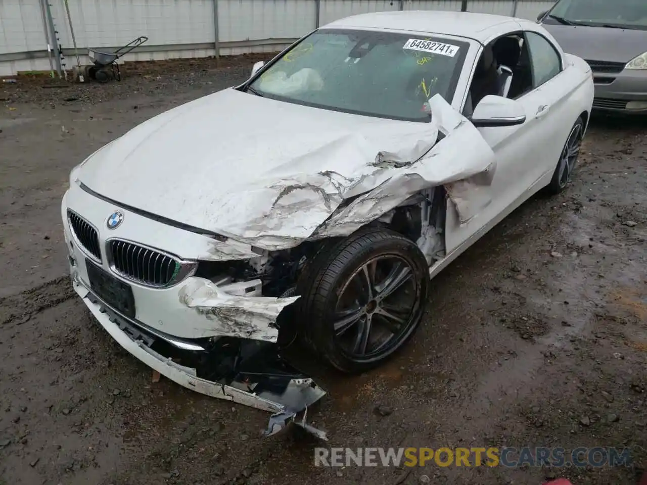 2 Photograph of a damaged car WBA4Z3C08L5P09736 BMW 4 SERIES 2020