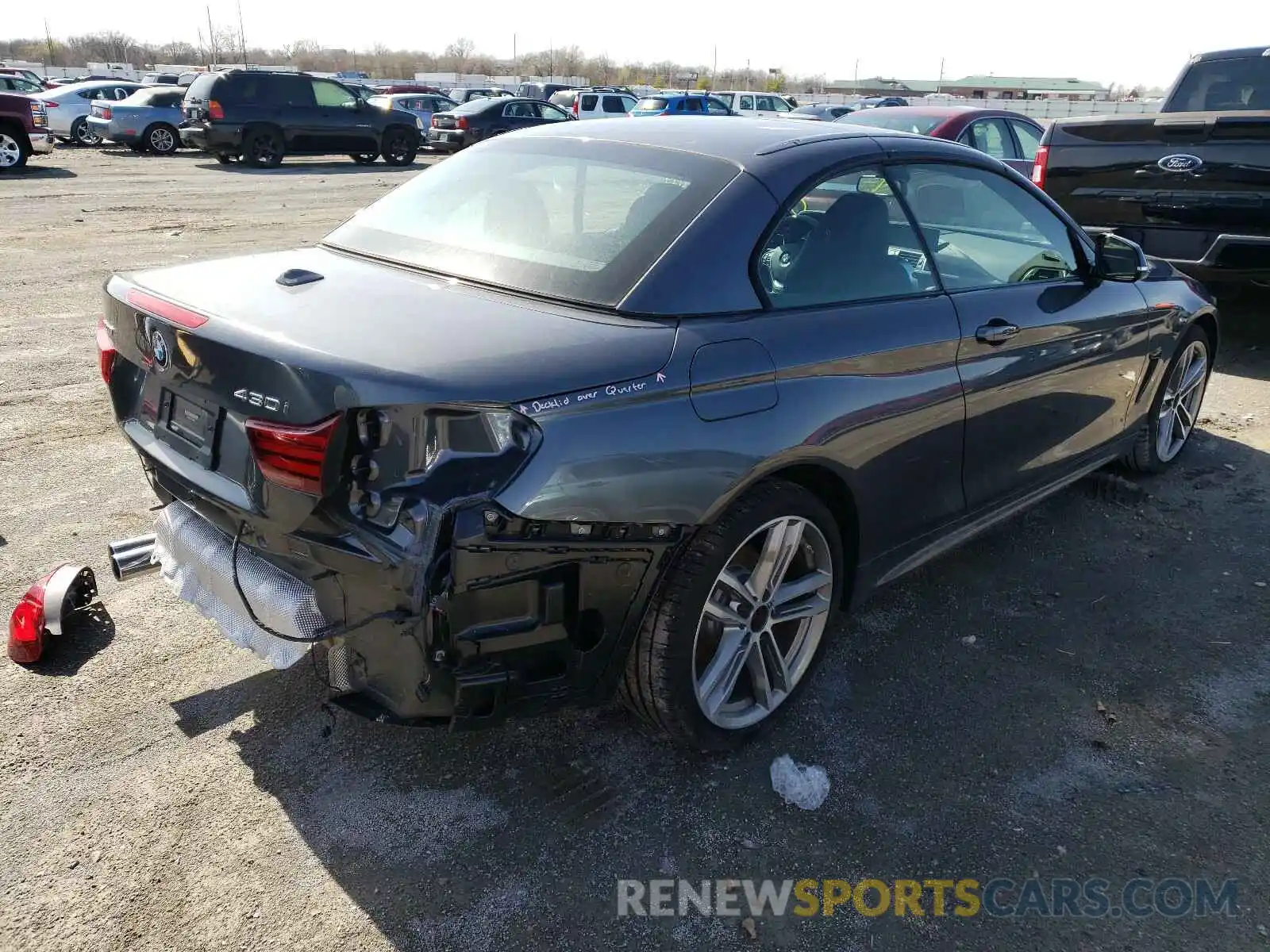 4 Фотография поврежденного автомобиля WBA4Z3C09L5P00205 BMW 4 SERIES 2020