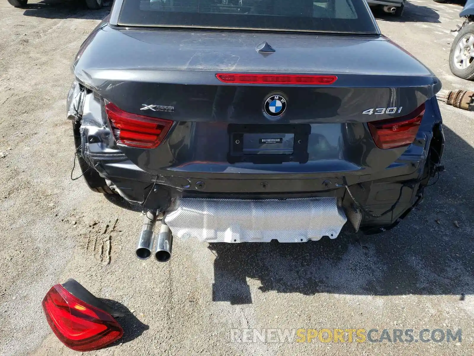 9 Фотография поврежденного автомобиля WBA4Z3C09L5P00205 BMW 4 SERIES 2020