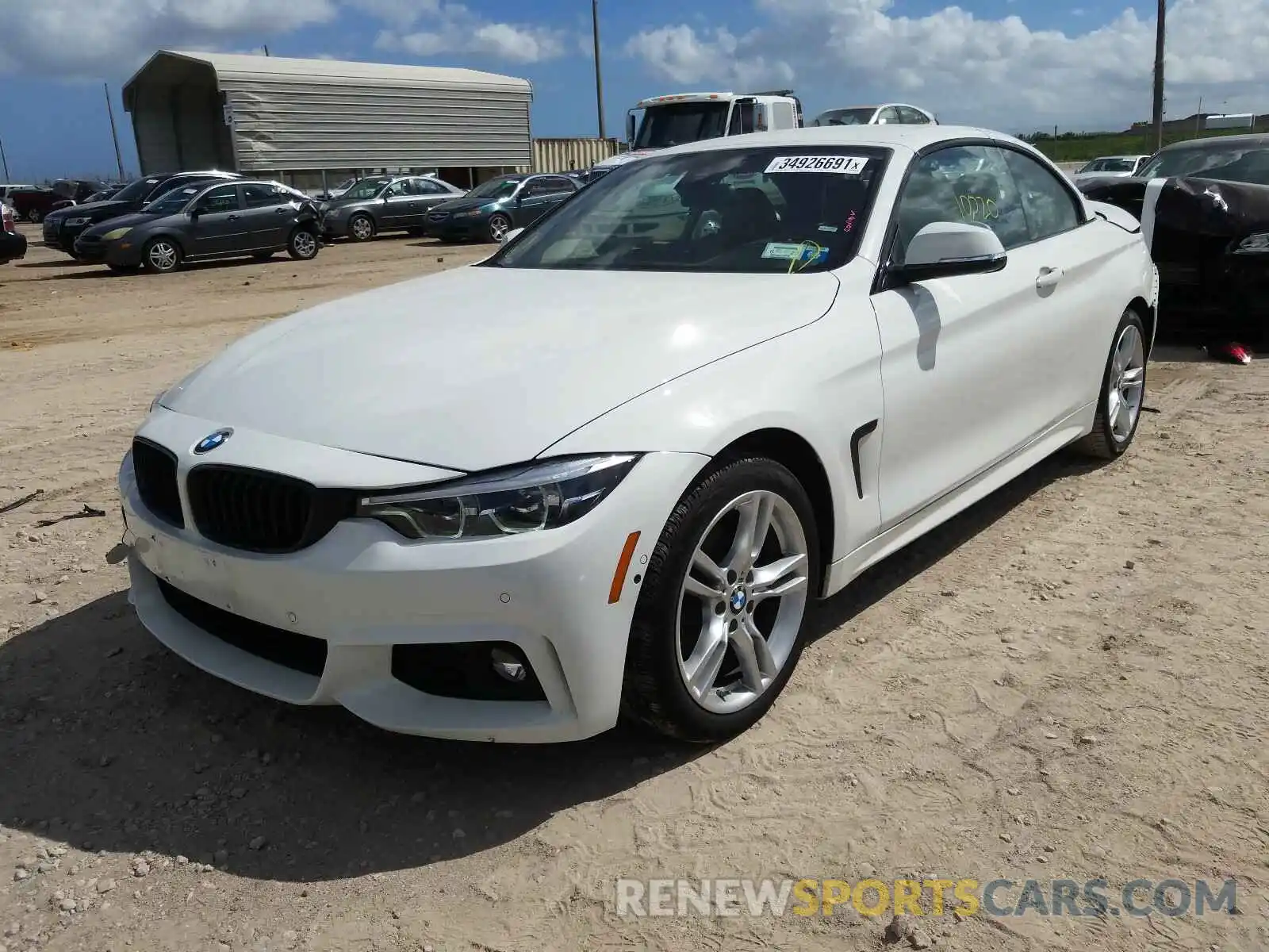 2 Photograph of a damaged car WBA4Z3C09L5P02455 BMW 4 SERIES 2020