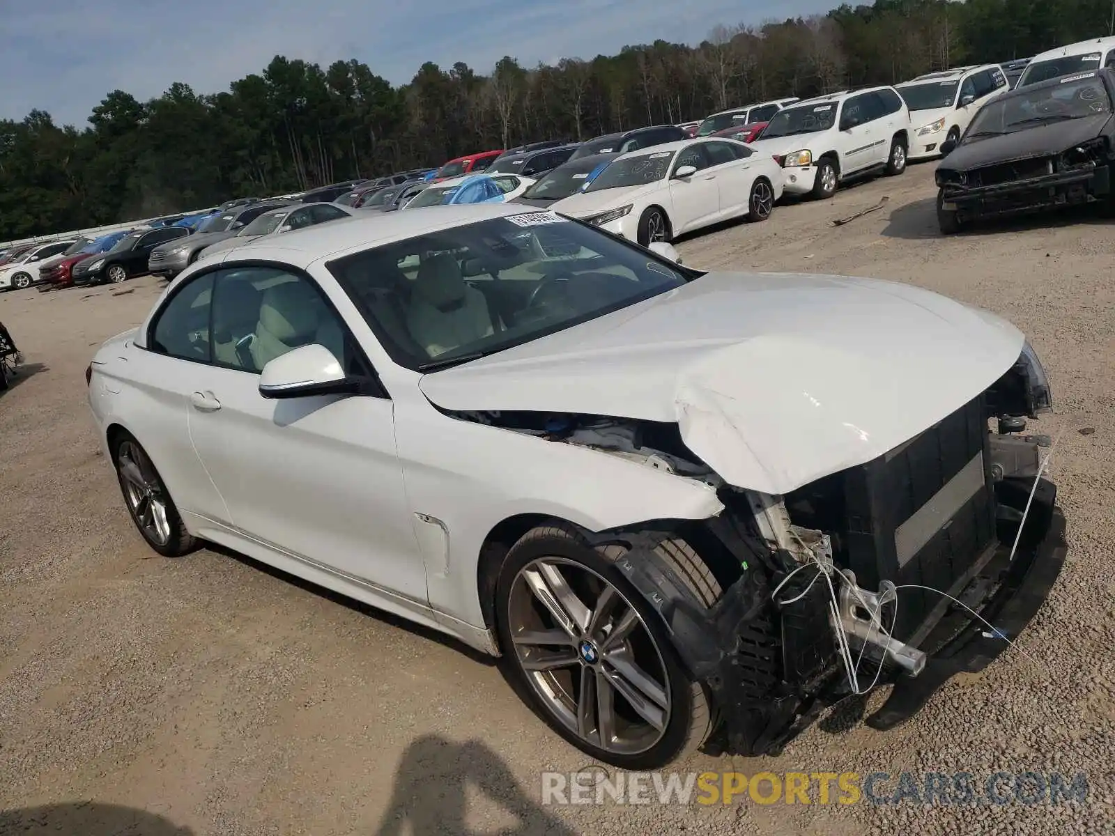 1 Photograph of a damaged car WBA4Z5C02L5N61580 BMW 4 SERIES 2020